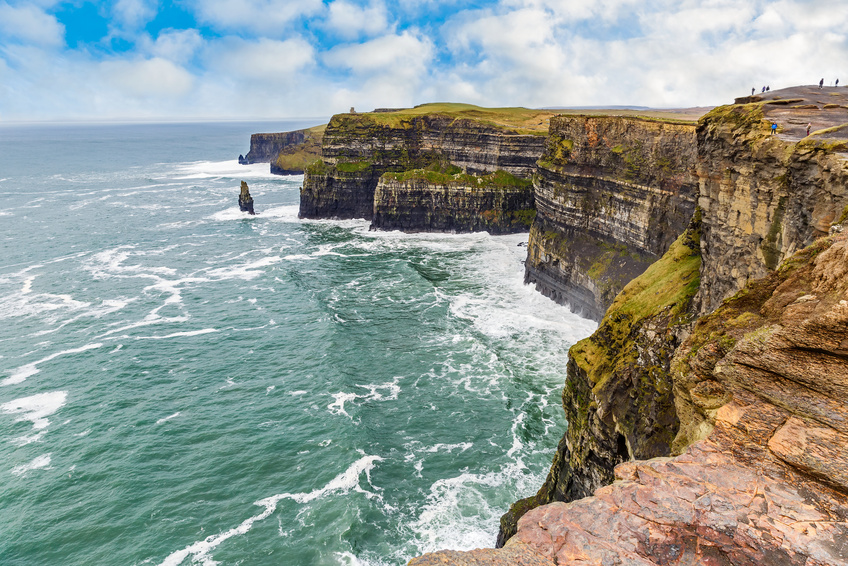 Cliffs of Moher Tourist Attraction in Ireland