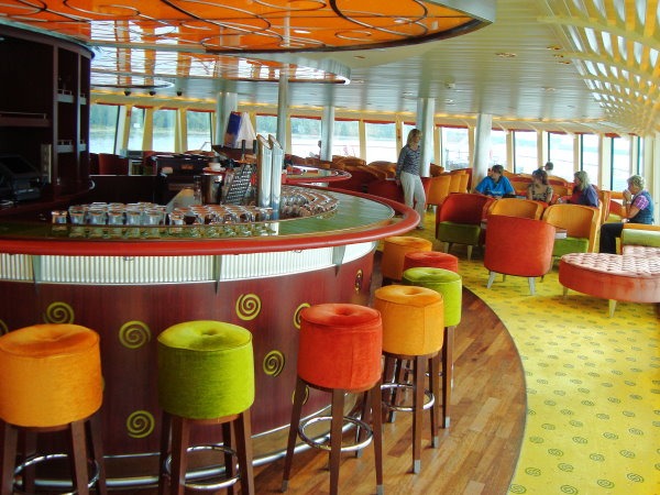 Bar und Lounge der A-Rosa Riva