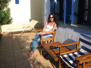 Elena Vassiliadou auf Kreta