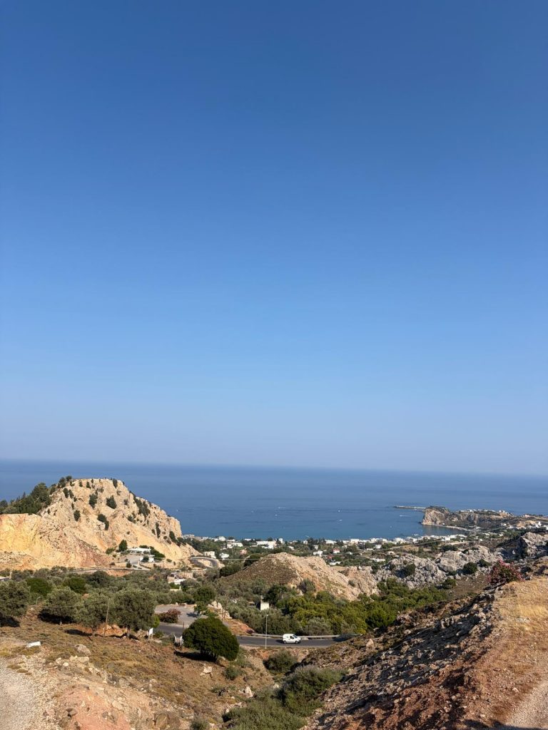 Aussicht auf die Stegna-Bucht auf Rhodos