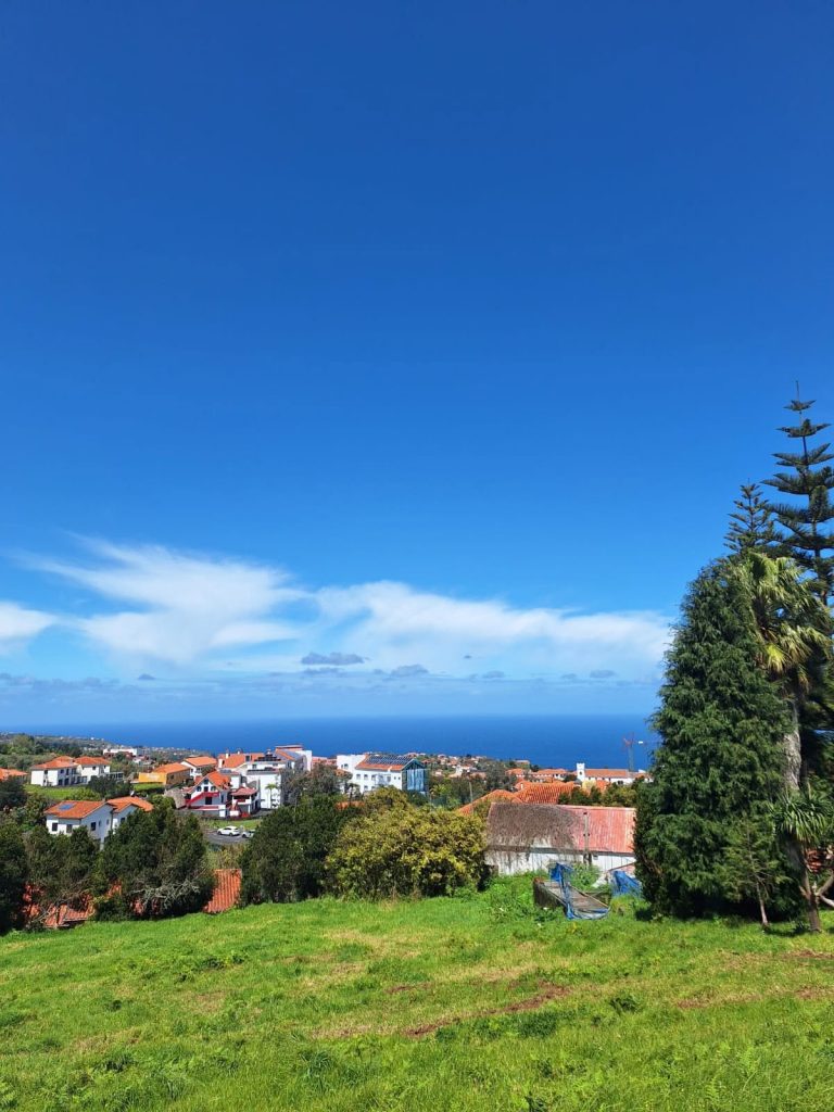 Ausblick auf die Stadt Santana