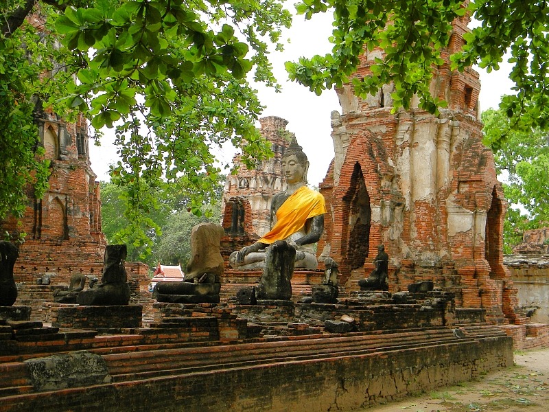 Tempelanlage in Thailand