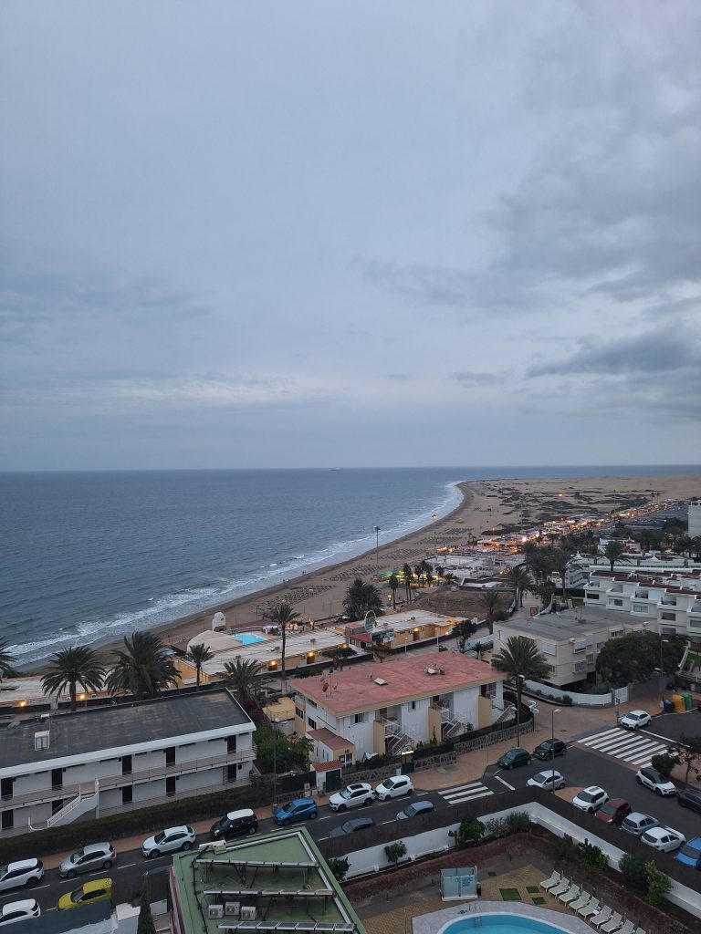 Playa del Ingles und die Dünen von Maspalomas