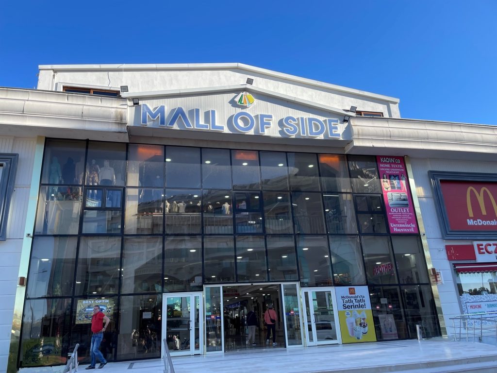 Mall of Side an der Türkischen Riviera