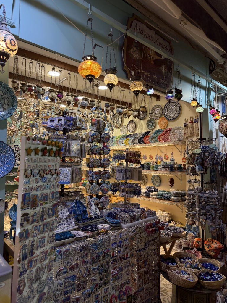 Souvenirshop in Kos Stadt