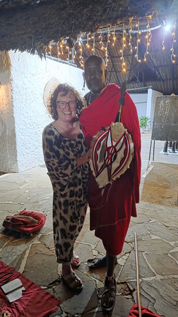 Wilma Längler in Kenia