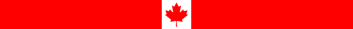 kanada-flaggenbanner-12x1 Flagge Kanada